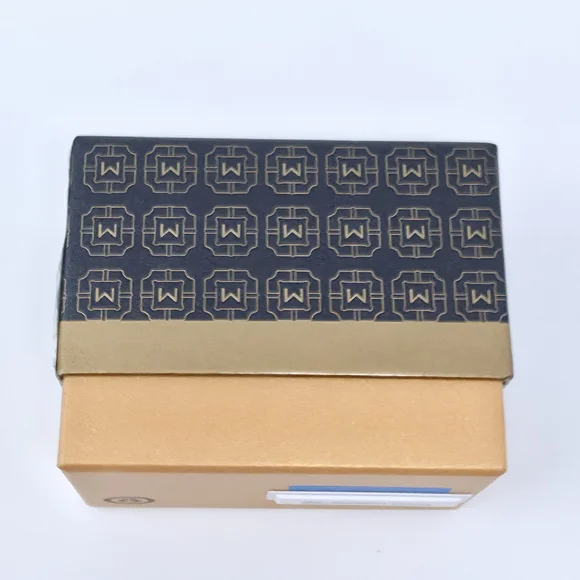 Monet Gold Tone Red Rhinestone Crystal Bangle Bracelet NIB - Picture 10 of 11